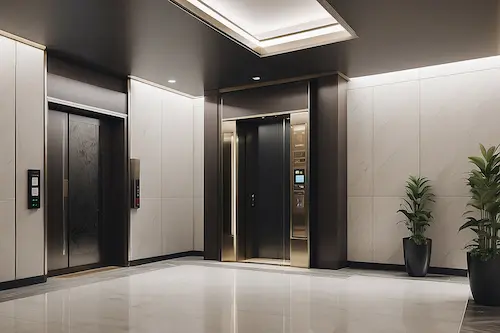 elevator-lobby-hall-apartment-building-generative-ai